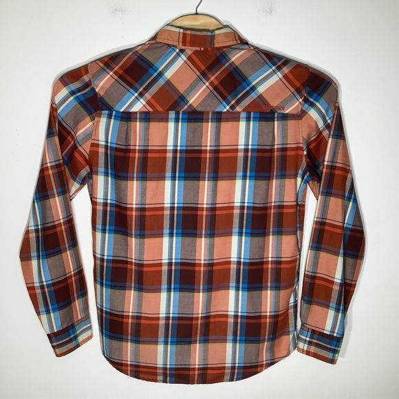 Marmot‎ Mens Long Sleeve Button Up Shirt Plaid Size Medium - Picture 3 of 7